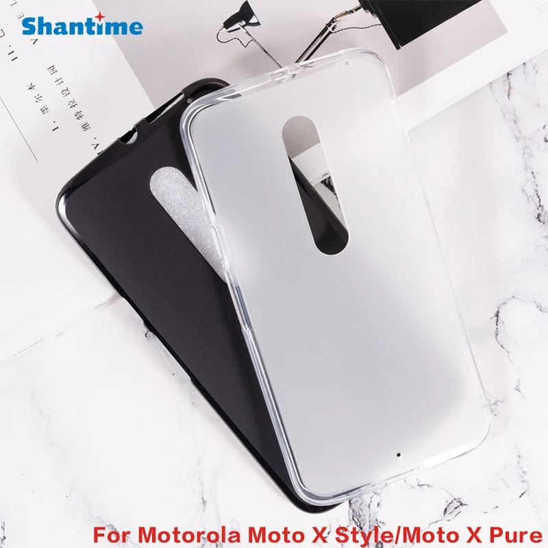 За Motorola Moto X Стил гелевый пудинг силиконов калъф за телефон Защитно делото за Motorola Moto X чист мек калъф от TPU